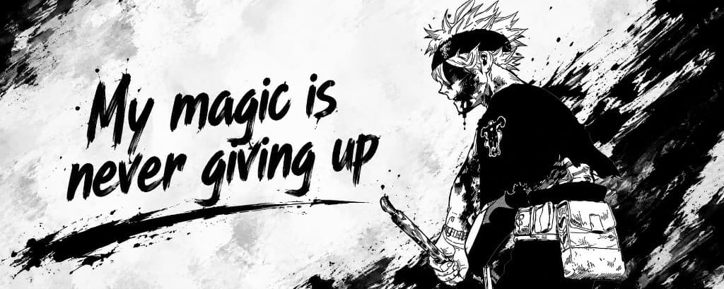My magic is never giving up